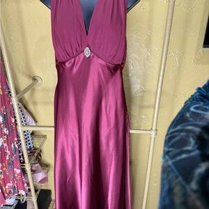 Cinderella Mauve Wedding Dress